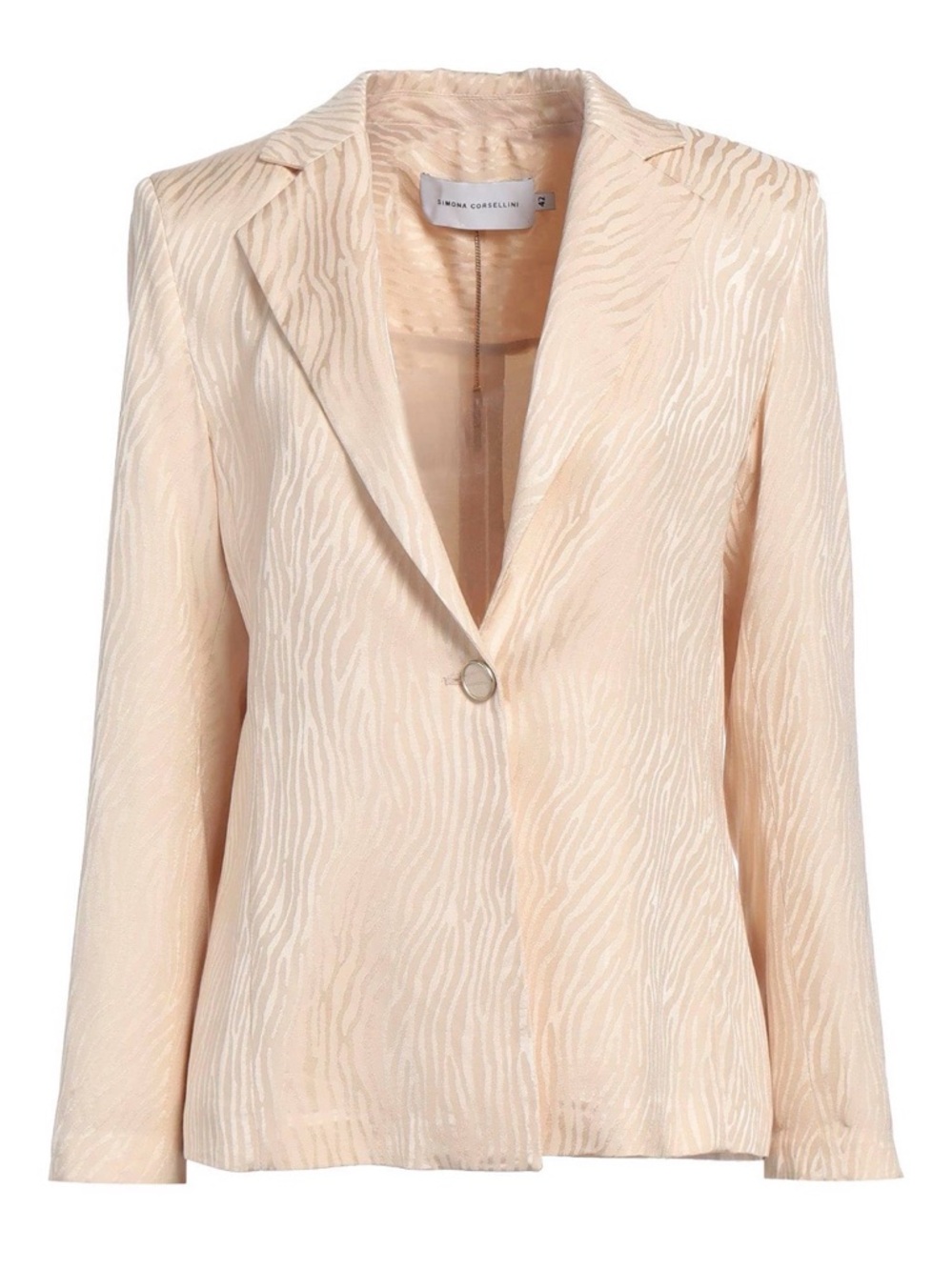 Elegant Cream Women's Blazer
